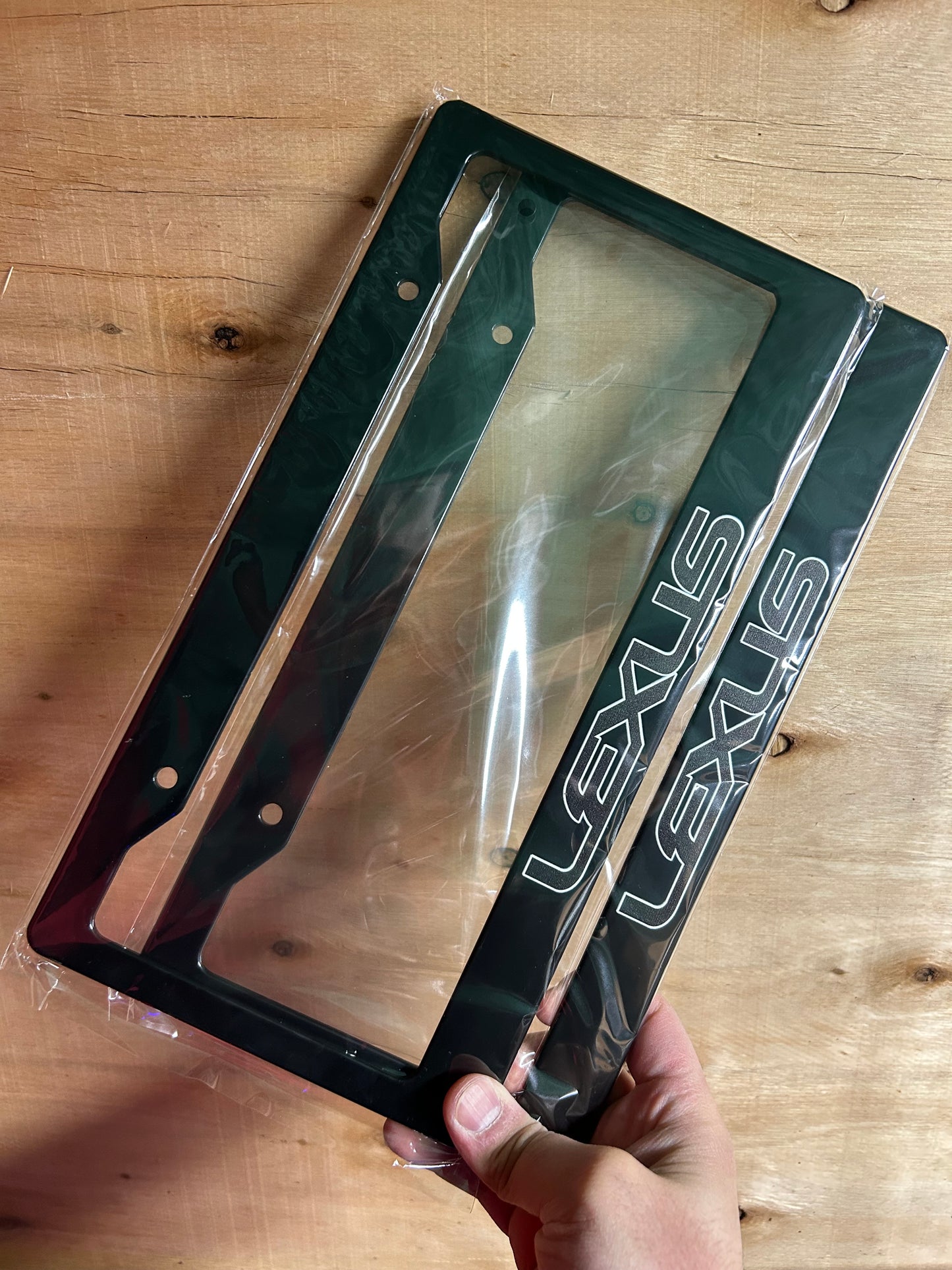 Lexus License Plate Frame Set