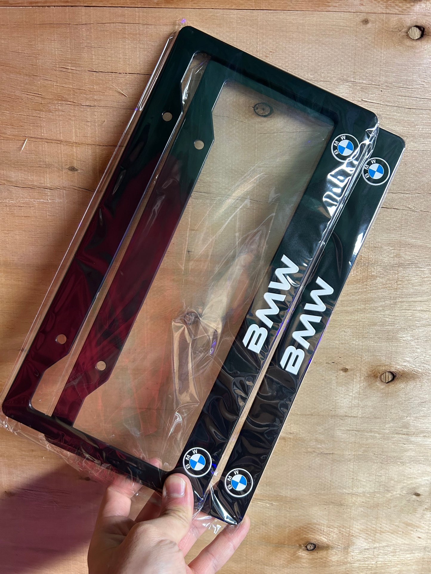 BMW License Plate Frame Set