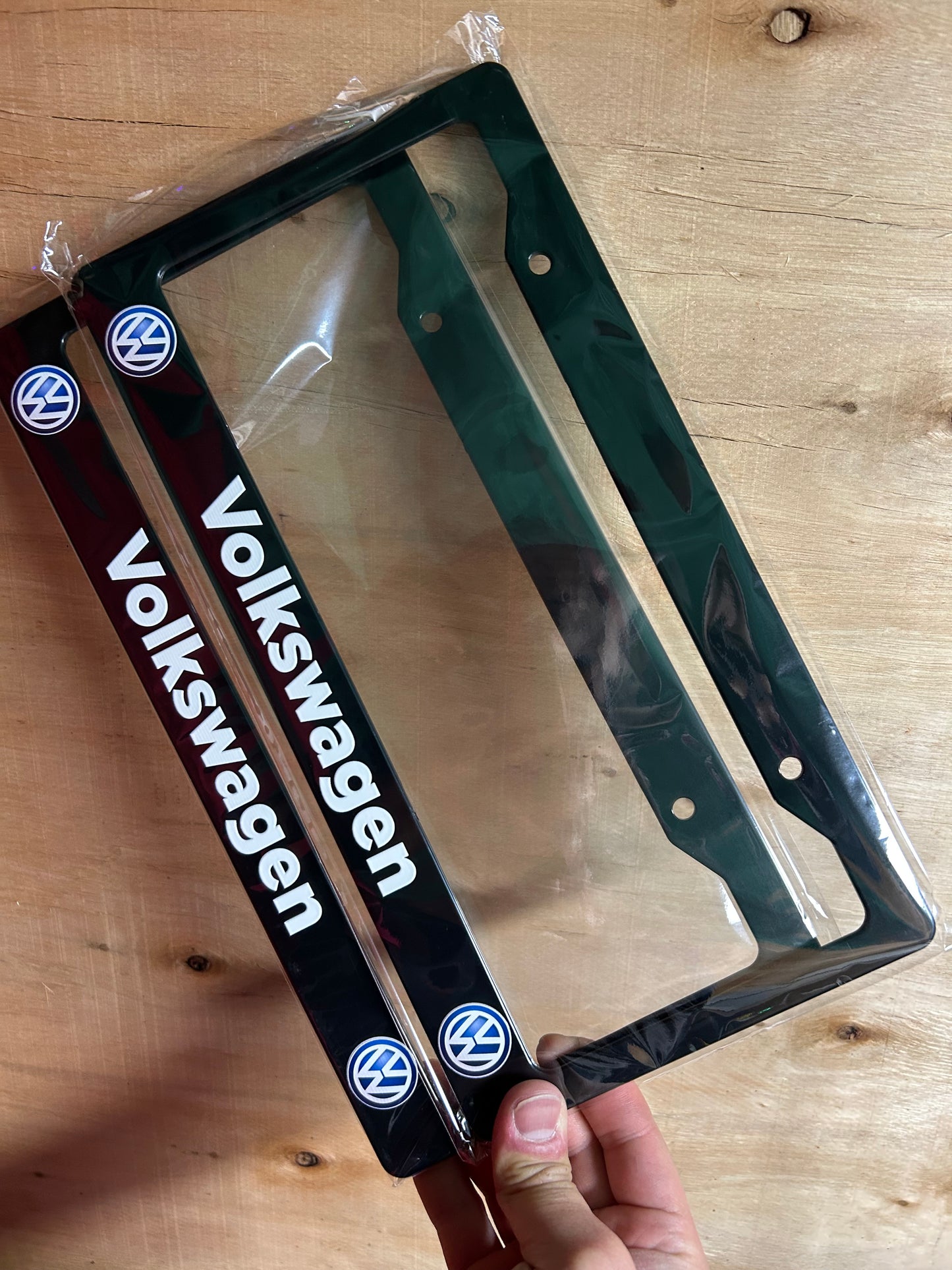 Volkswagen License Plate Frame Set