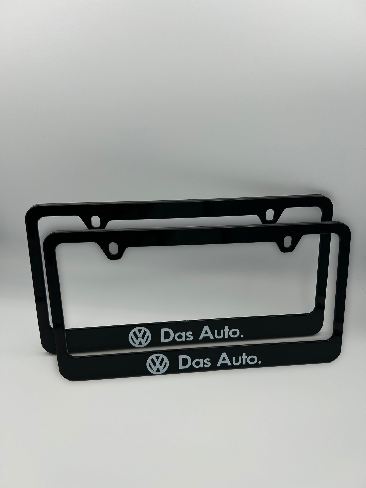 Volkswagen Das Auto License Plate Frame Set