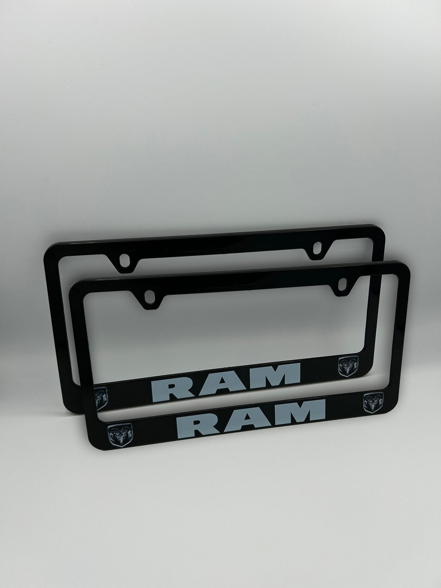 Dodge RAM License Plate Frame Set
