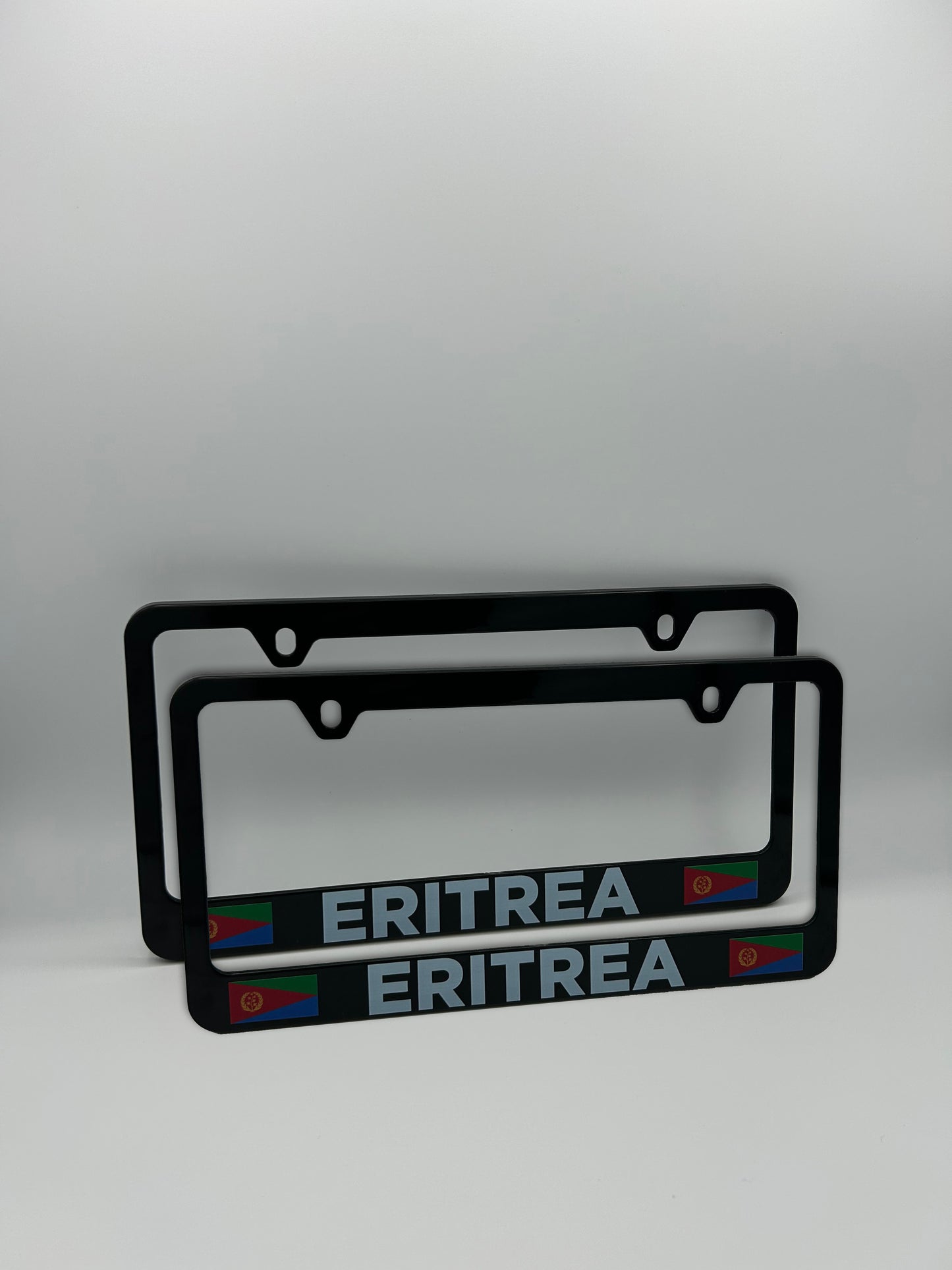 Eritrea Flag License Plate Frame Set