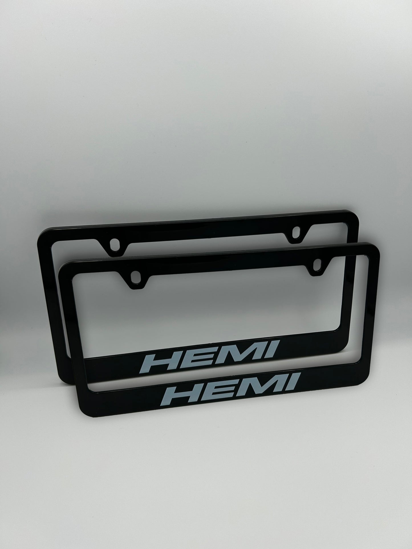 Dodge HEMI License Plate Frame Set