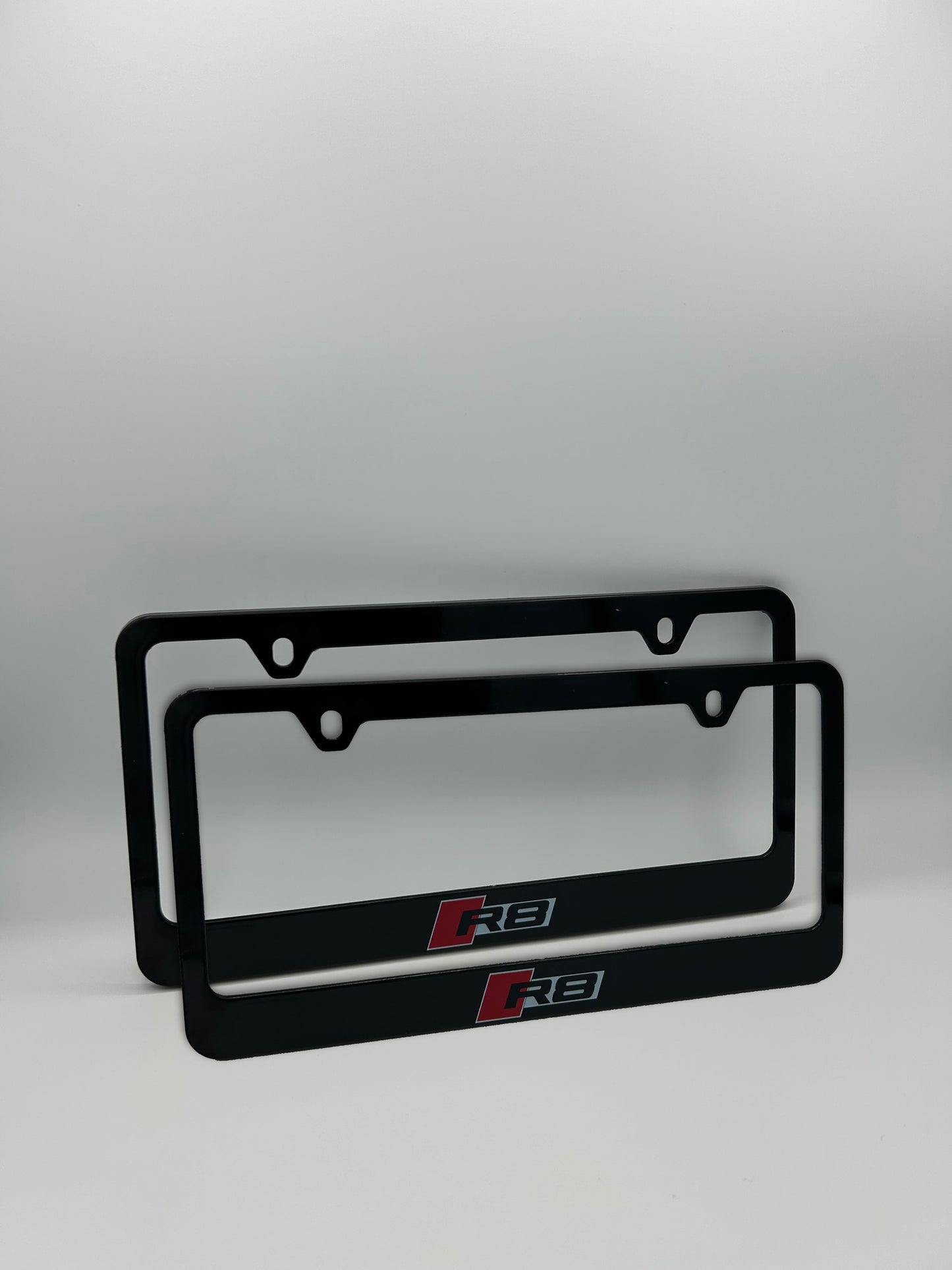 Audi R8 License Plate Frame Set