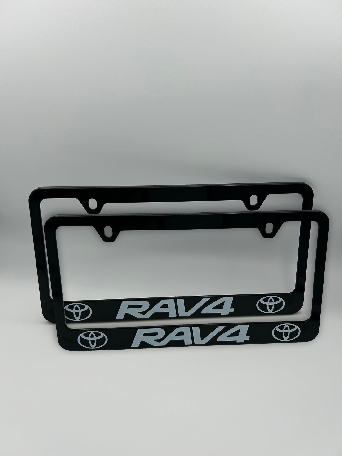 Toyota RAV4 License Plate Frame Set