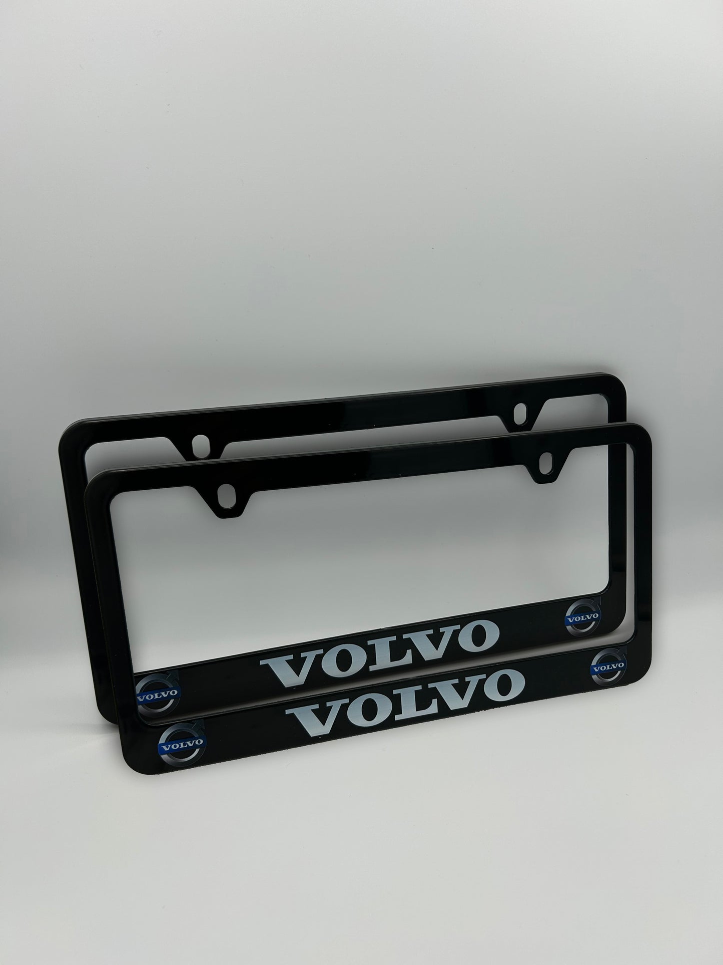 Volvo License Plate Frame Set