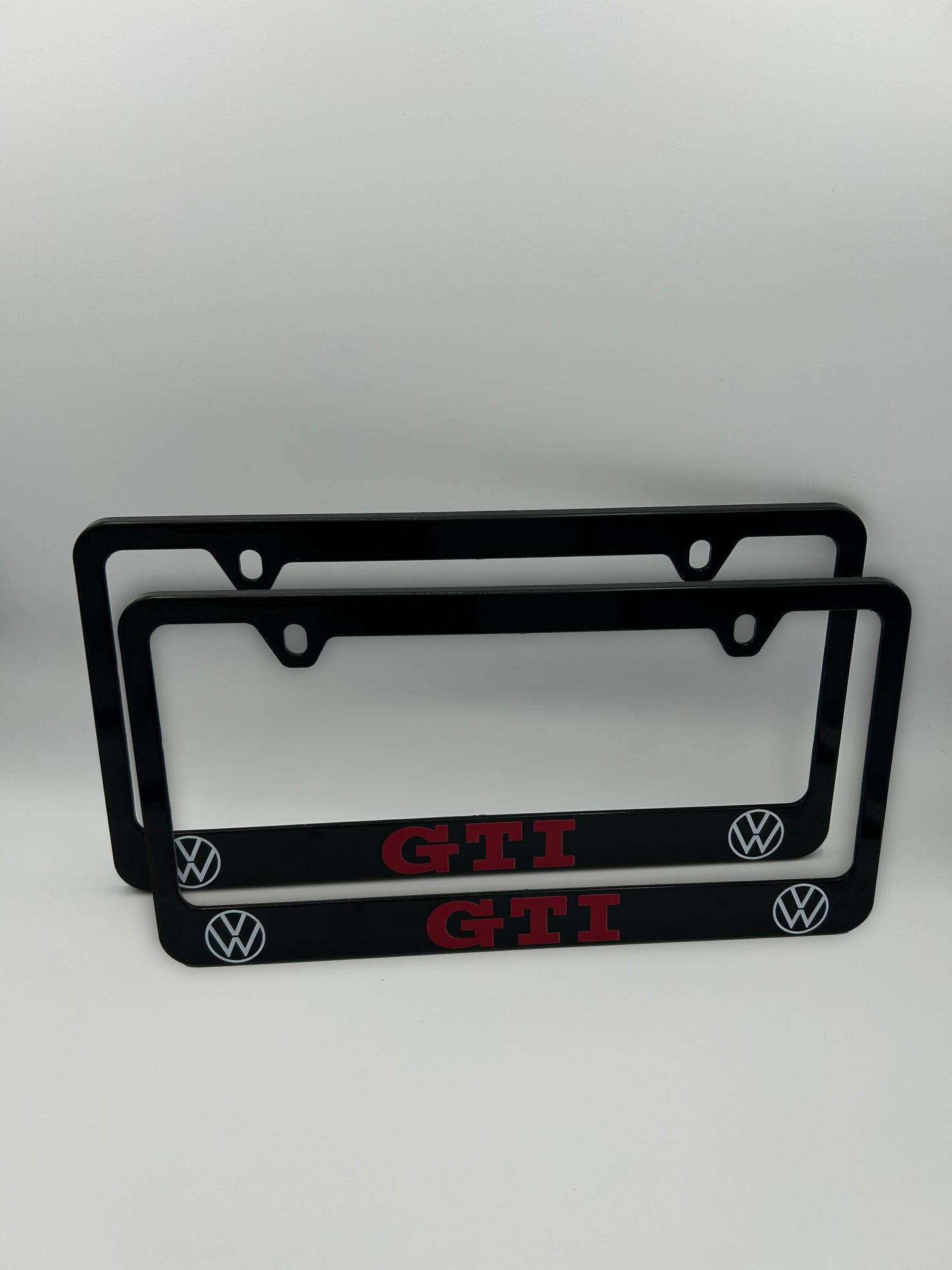 Volkswagen GTI License Plate Frame Set
