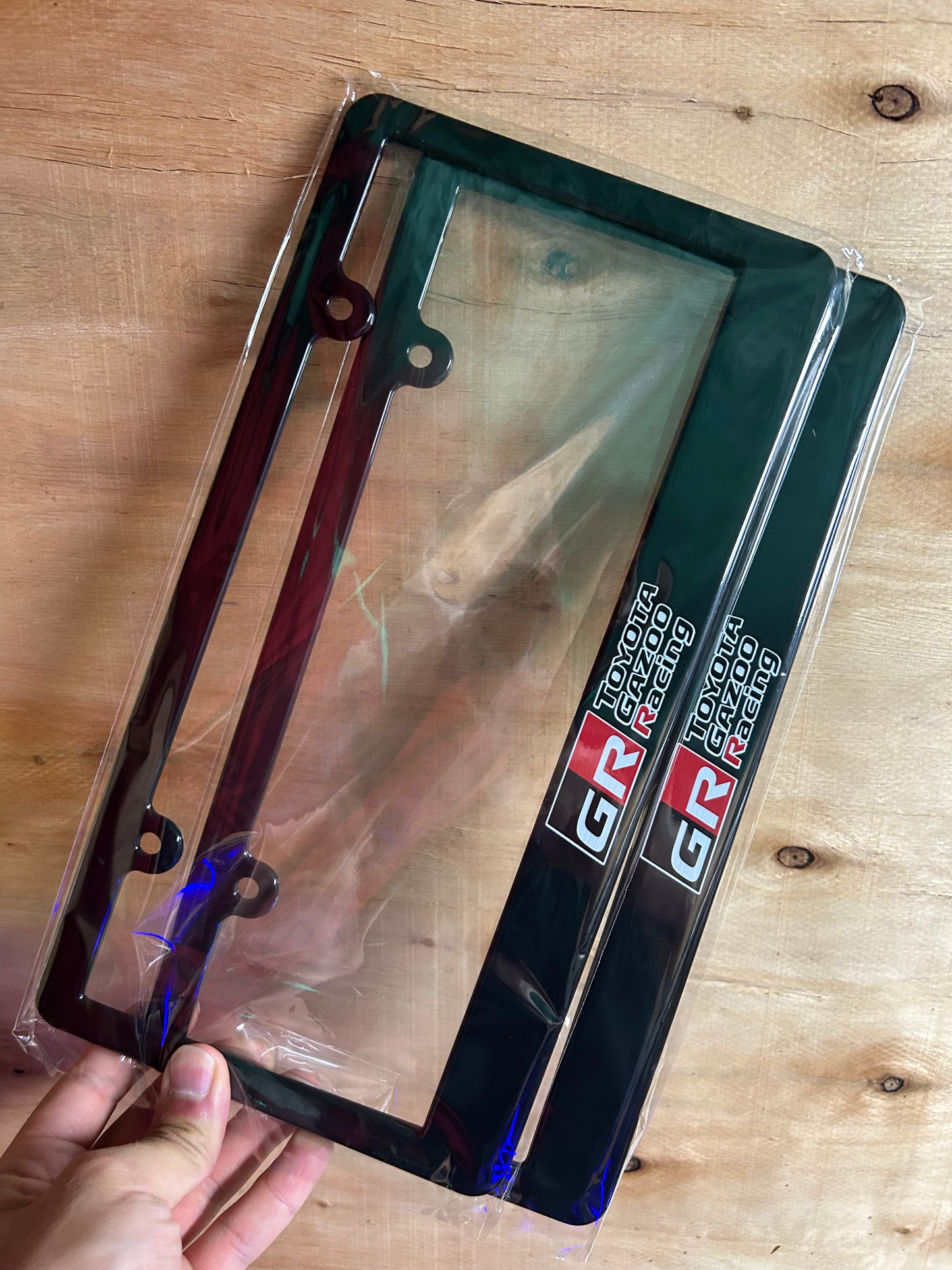 Toyota GR License Plate Frame Set