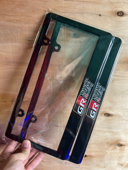 Toyota GR License Plate Frame Set