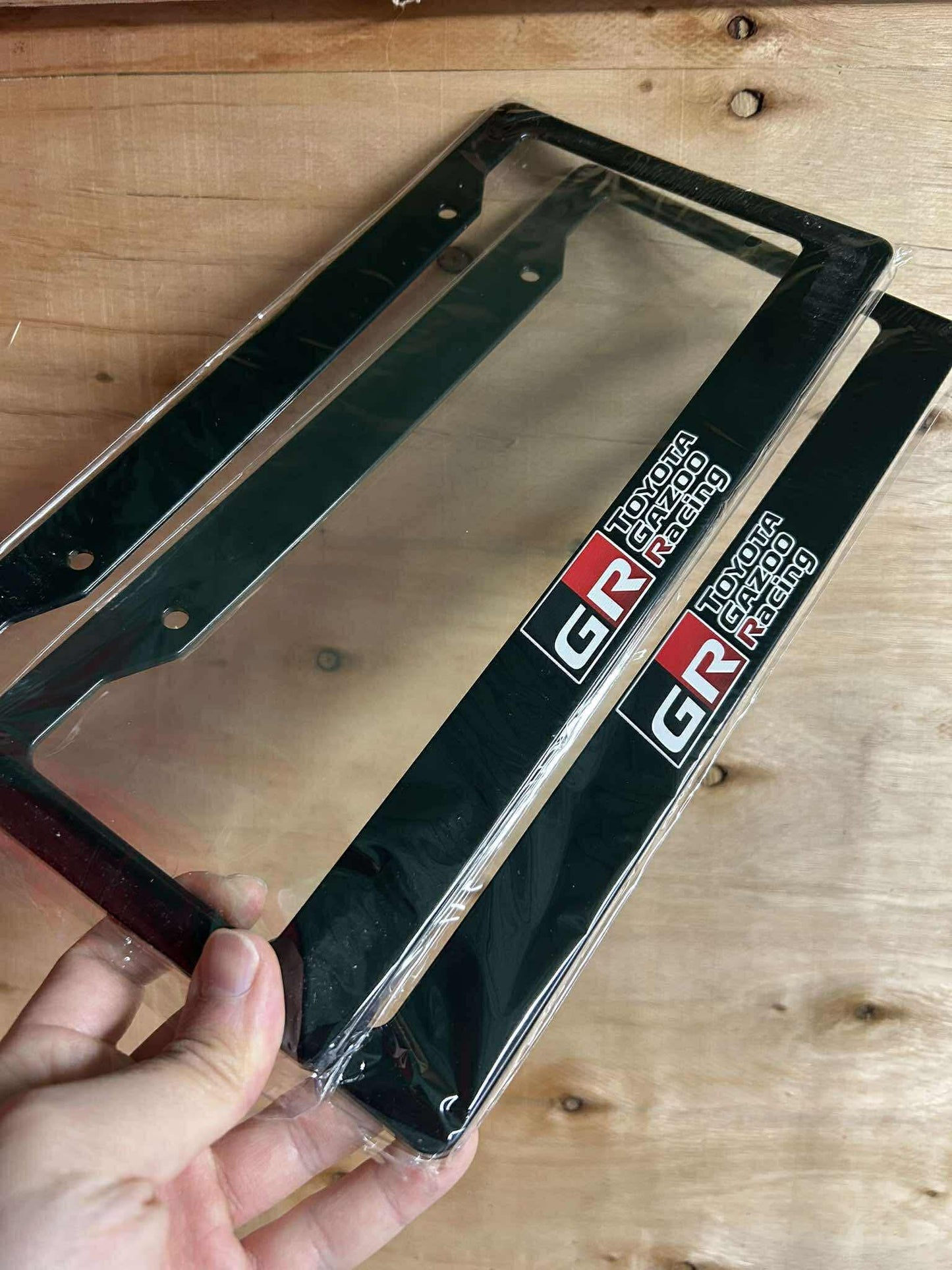 Toyota GR License Plate Frame Set