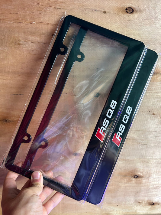 Audi RSQ8 License Plate Frame Set