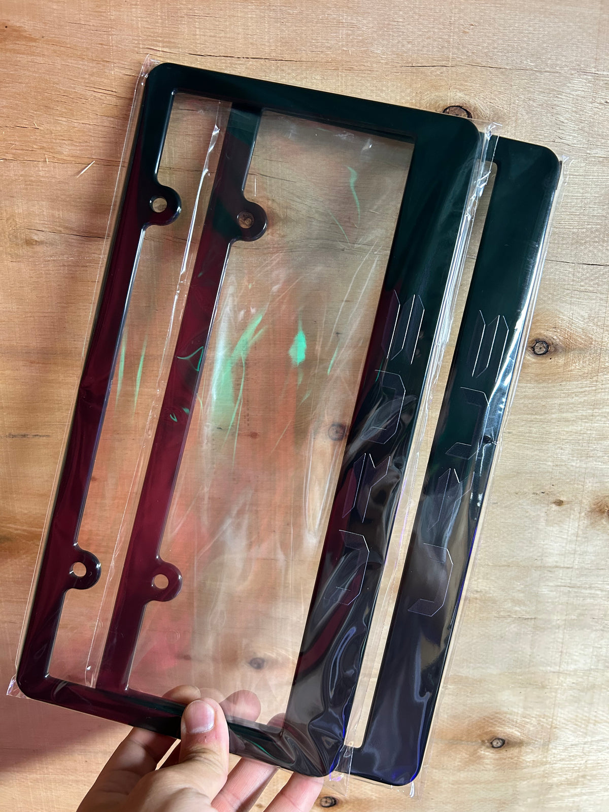 Lamborghini Urus License Plate Frame Set 2pcs