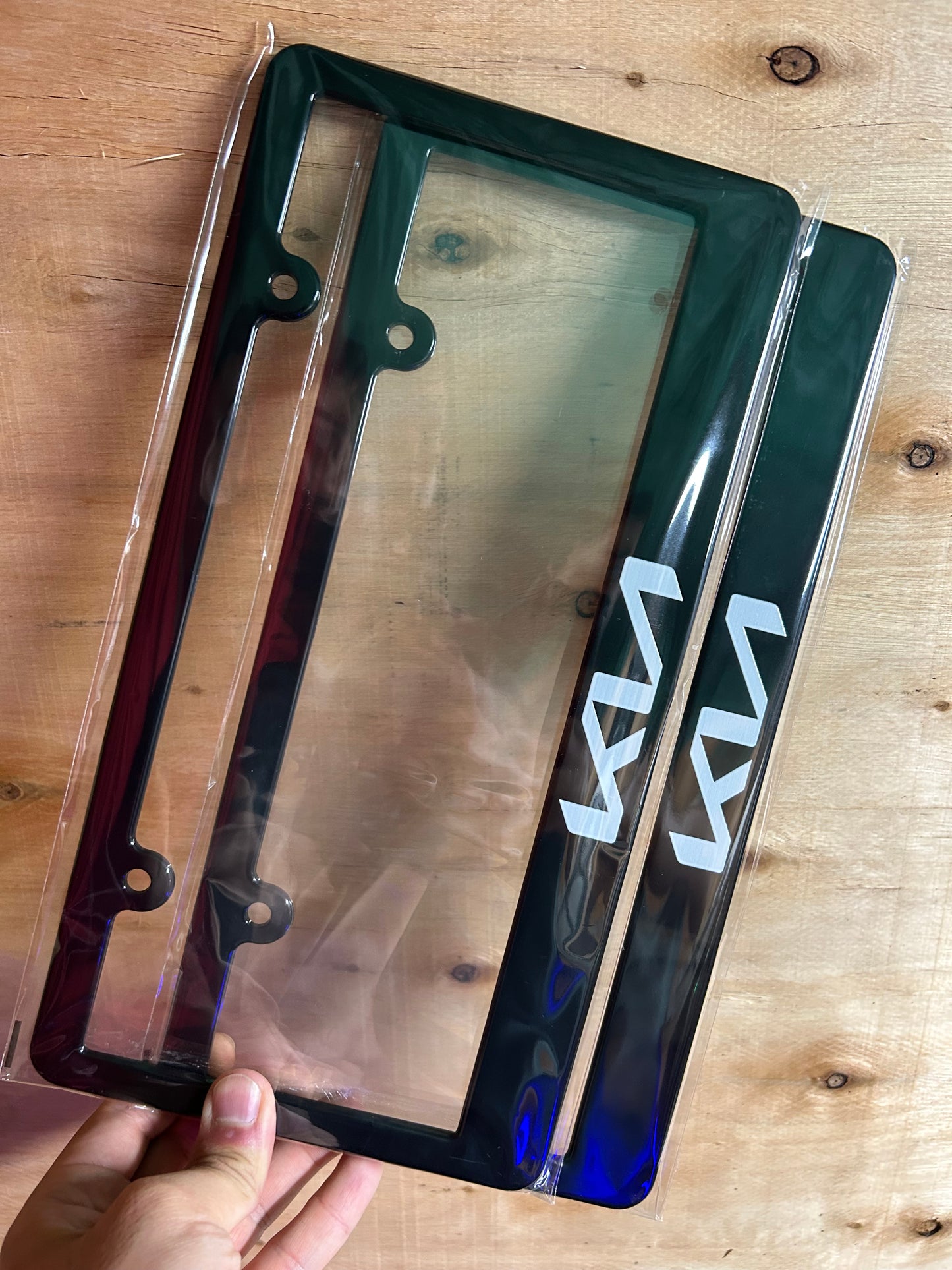 Kia License Plate Frame Set