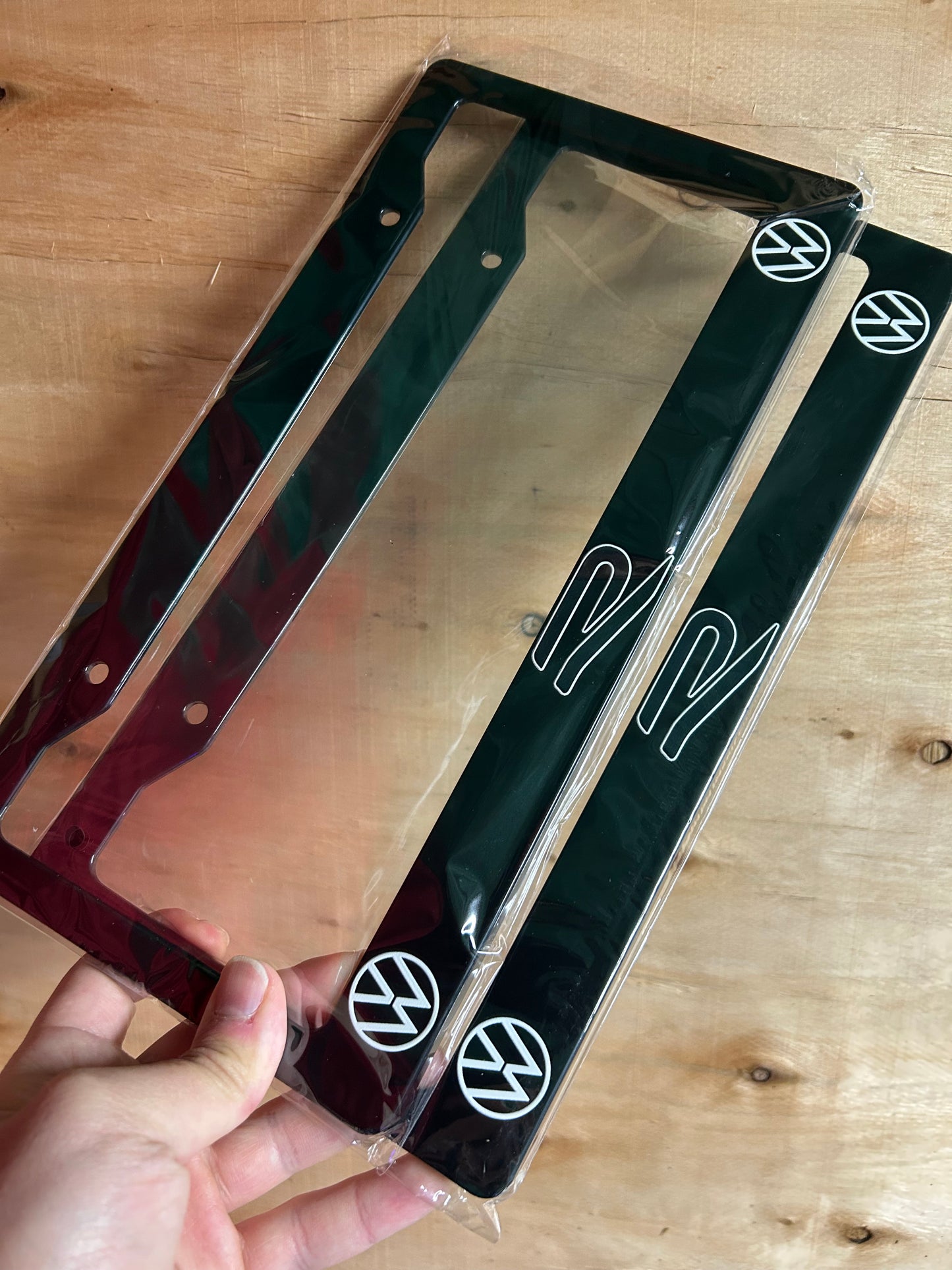 Volkswagen Golf R License Plate Frame Set