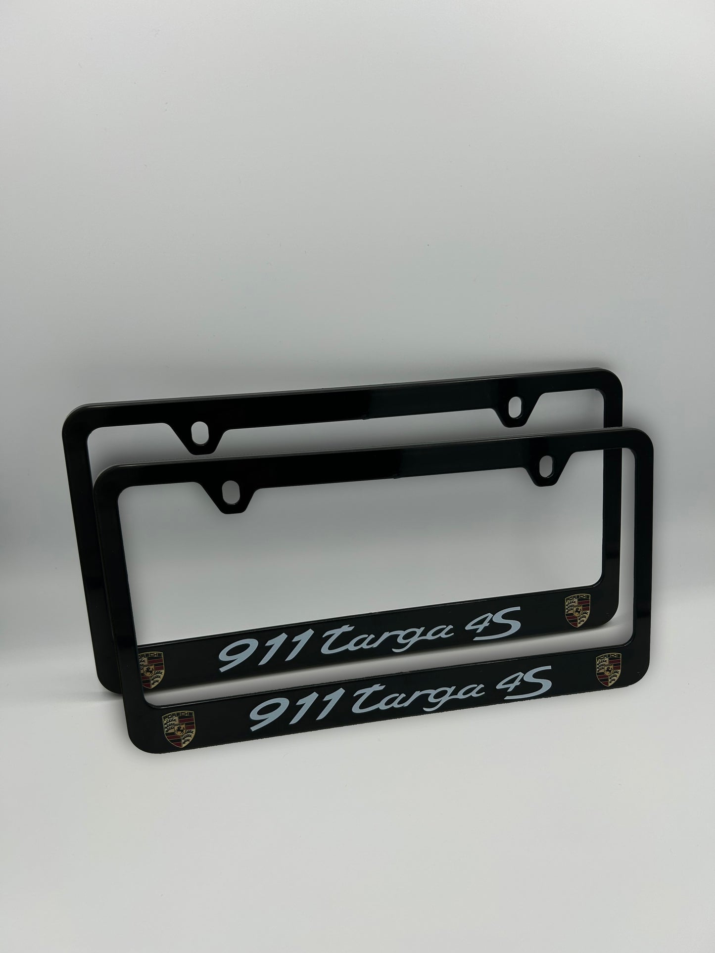 Porsche 911 Targa 4S License Plate Frame Set