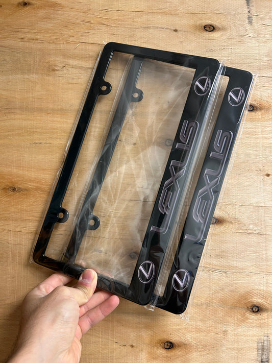 Lexus Special Design License Plate Frame Set