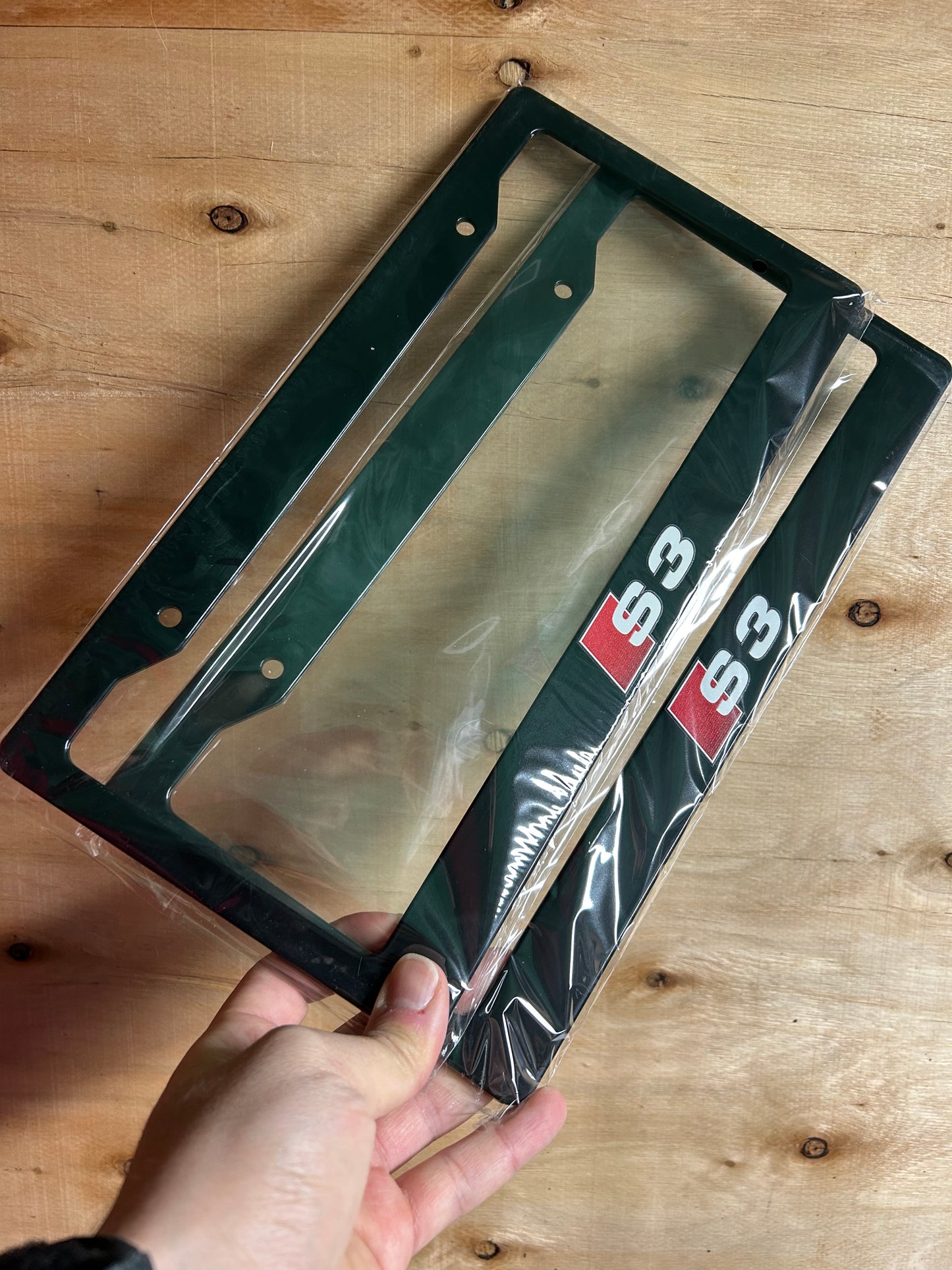 Audi S3 License Plate Cover