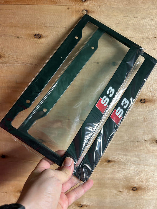 Audi S3 License Plate Cover