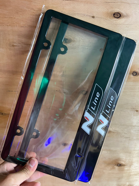 Hyundai N line License Plate Frame Set