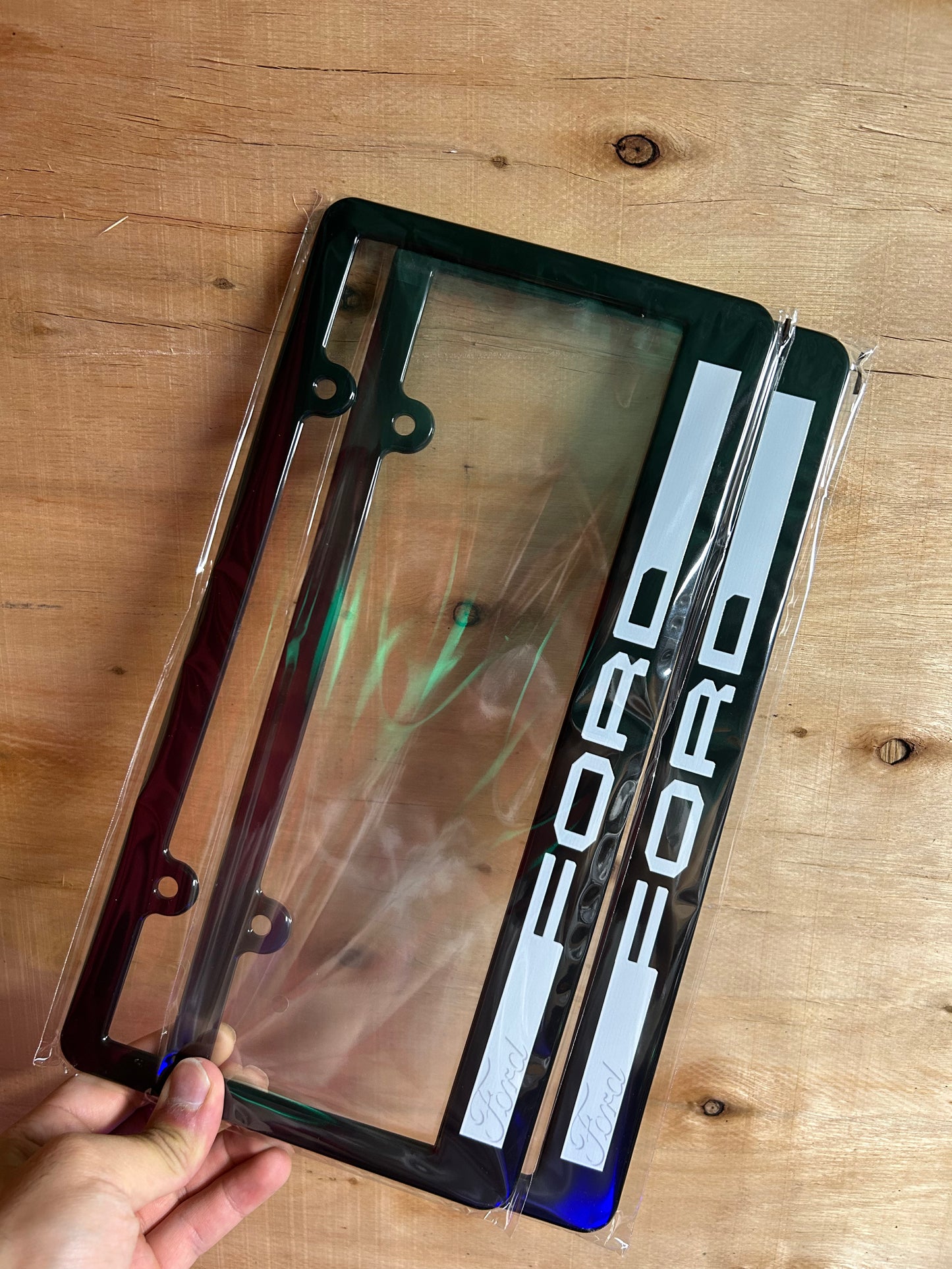 Ford Truck Special License Plate Frame Set (2pcs)