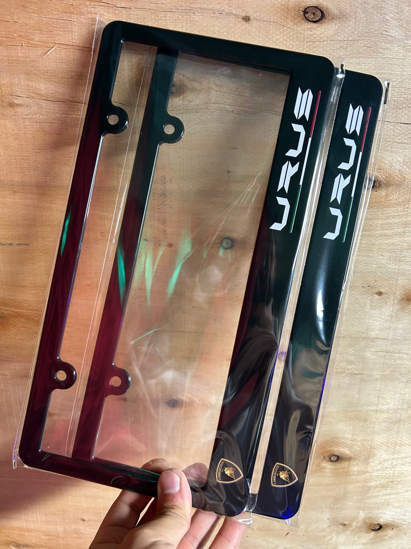 Lamborghini Urus 2 License Plate Frame Set 2pcs