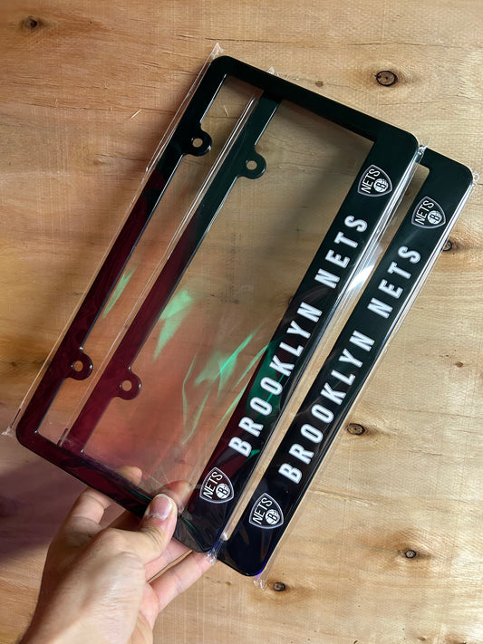 Brooklyn Nets License Plate Frame Set