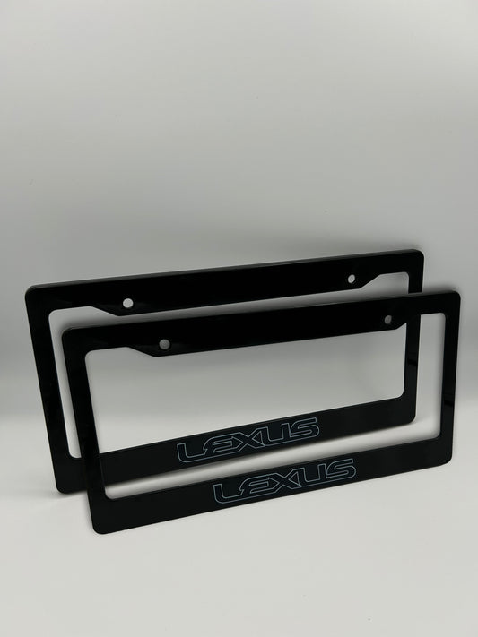 Lexus License Plate Frame Set