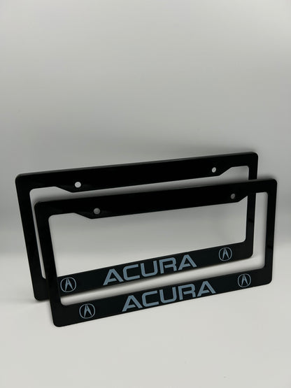 Acura License Plate Frame Set