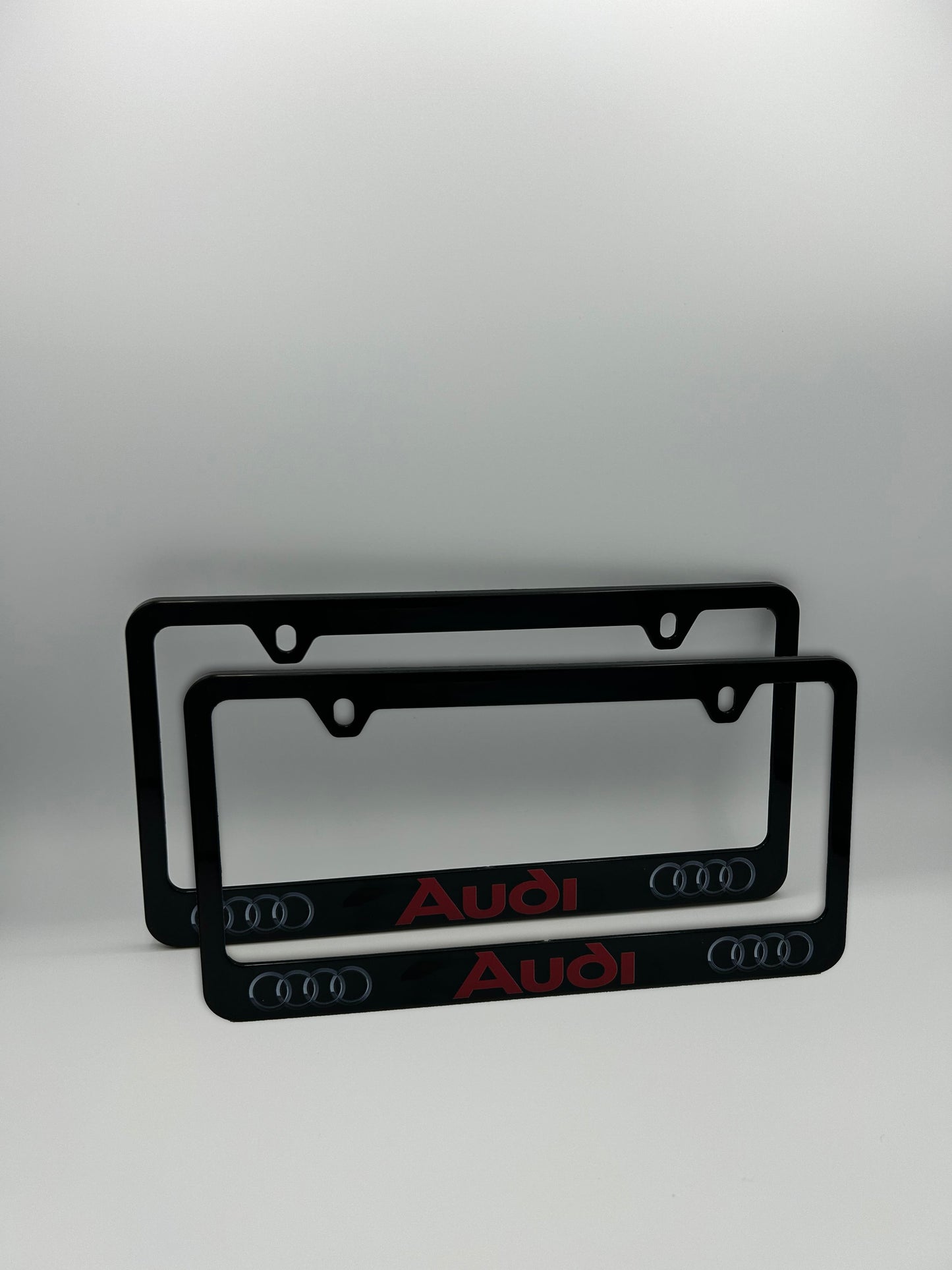 Audi License Plate Frame Set