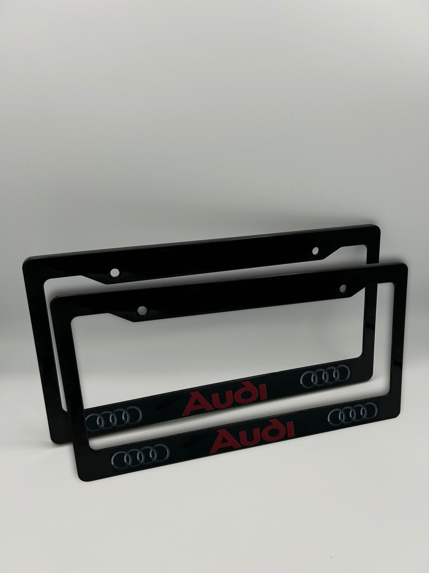 Audi License Plate Frame Set