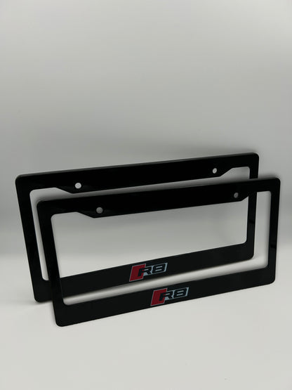 Audi R8 License Plate Frame Set