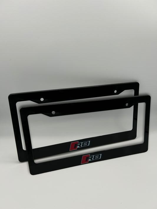 Audi R8 License Plate Frame Set