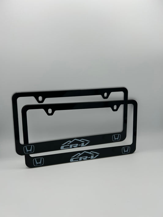 Honda Crv License Plate Frame Set