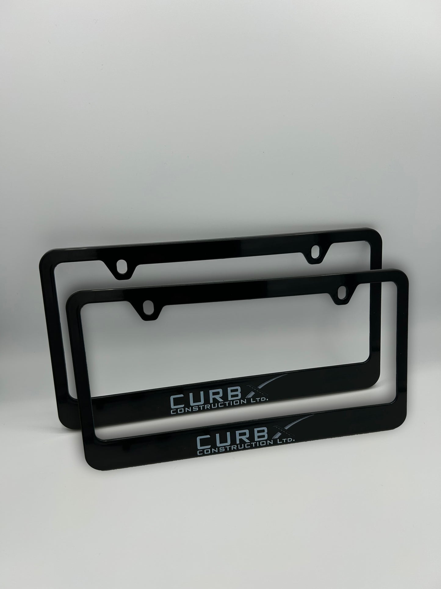 Custom License Plate Frame Set