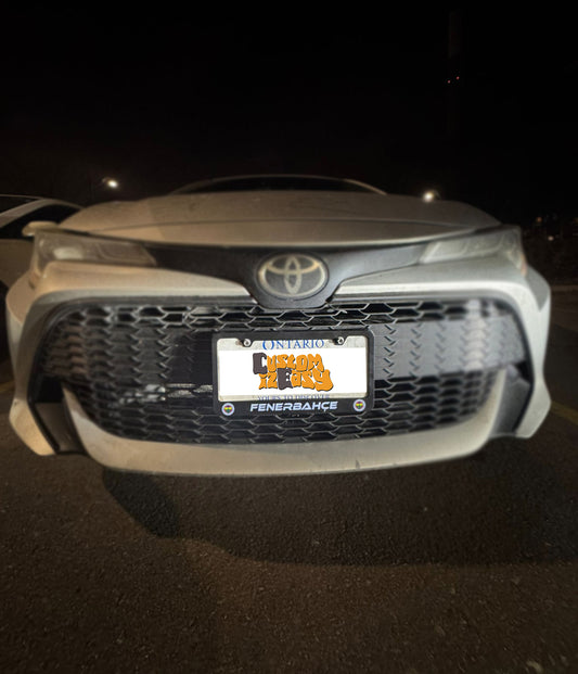 Custom plate cover