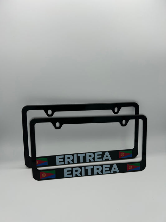 Eritrea Flag License Plate Frame Set