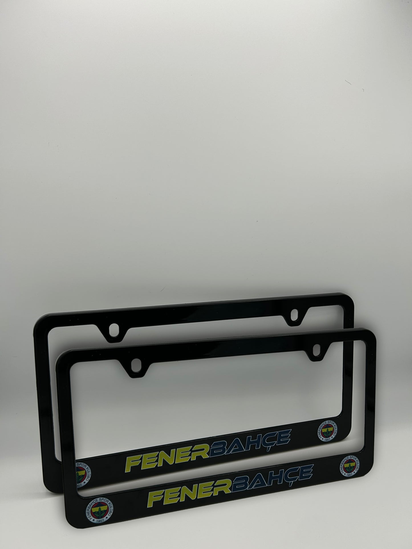 Fenerbahce Turkish Team License Plate Frame Set