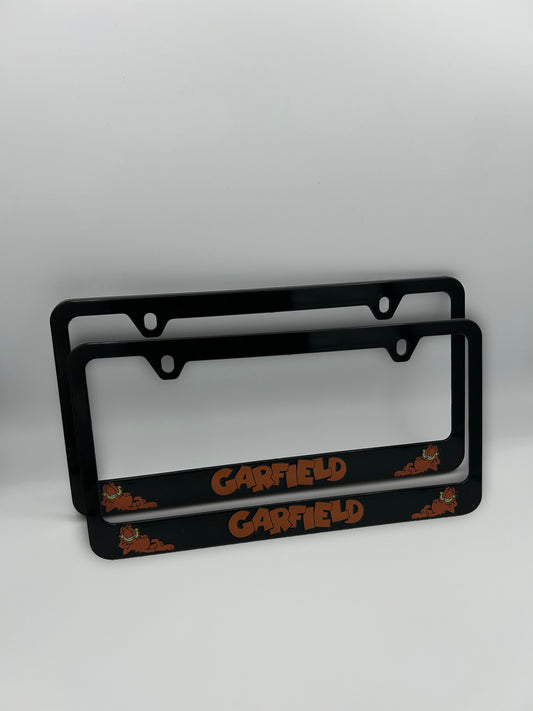 Garfield License Plate Frame Set