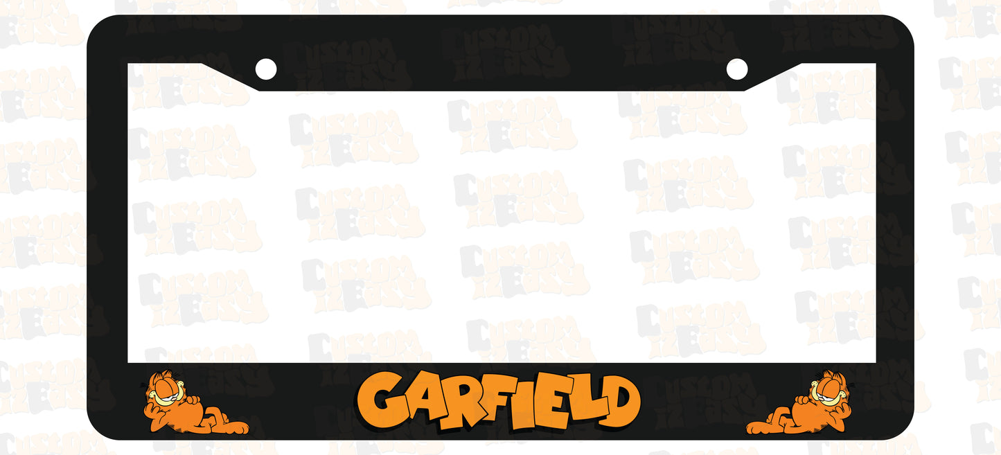 Garfield License Plate Frame Set