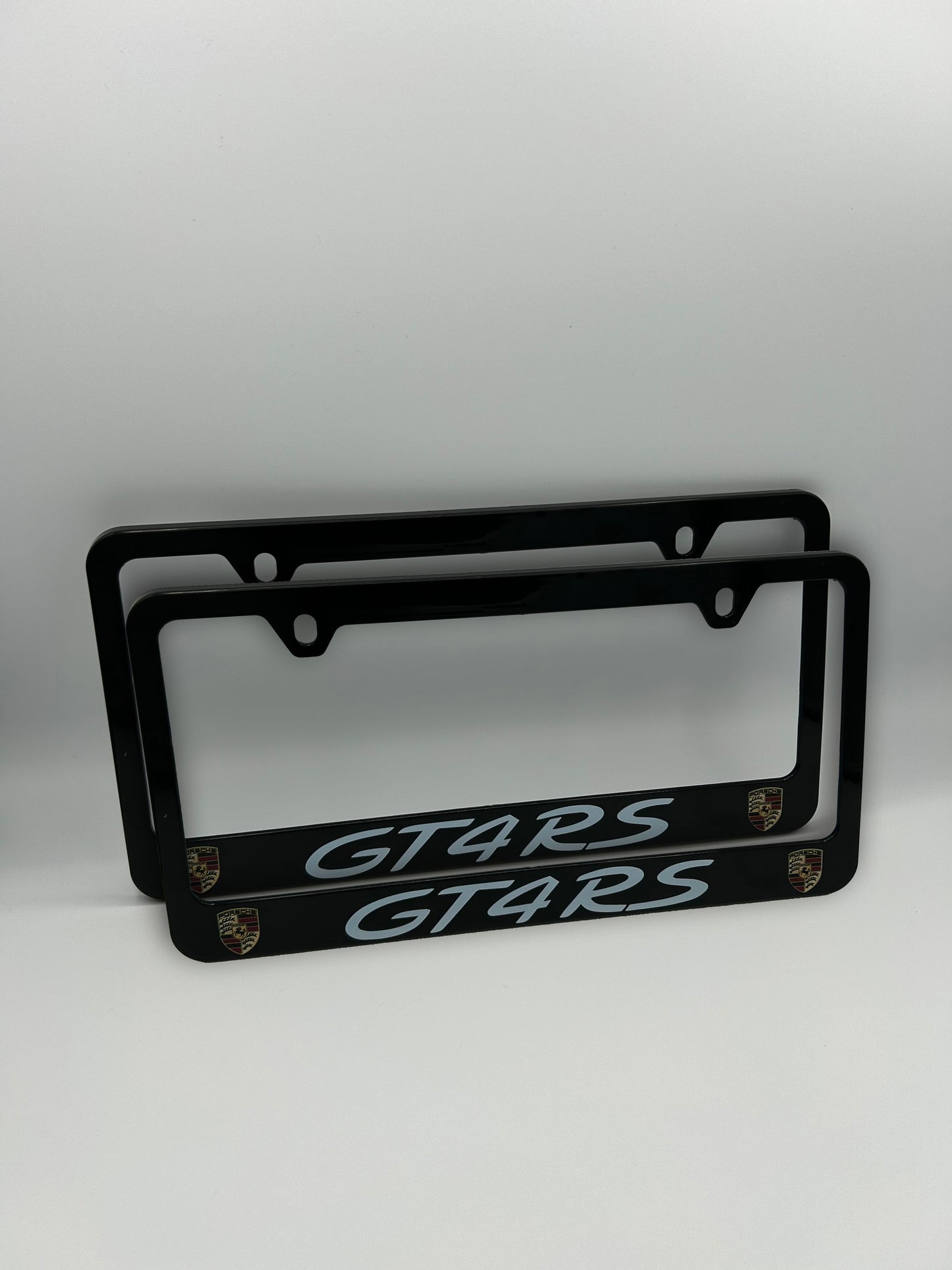 Porsche GT4RS License Plate Frame Set