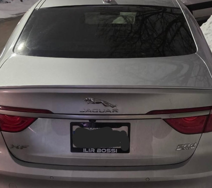 Custom Name Surname  License Plate Frame Set