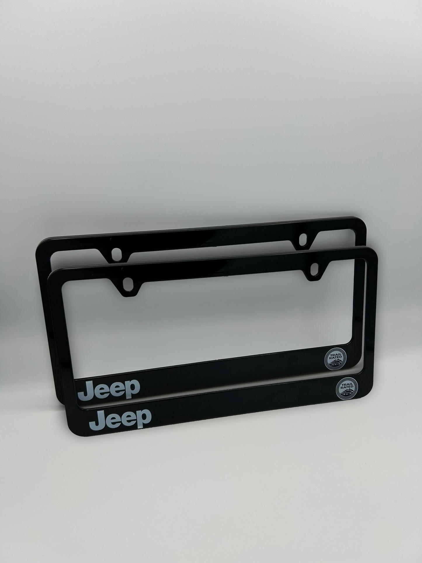 Jeep License Plate Frame Set