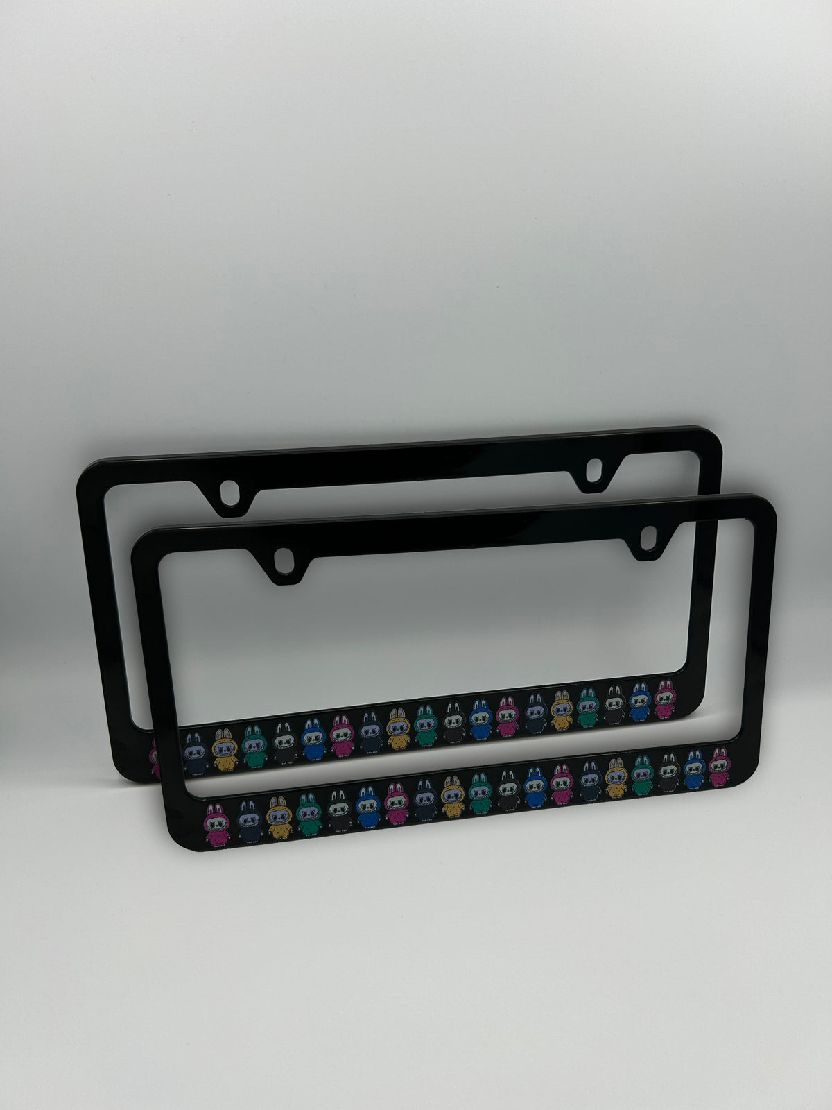 Labubu 1 License Plate Frame Set – Customizeasy
