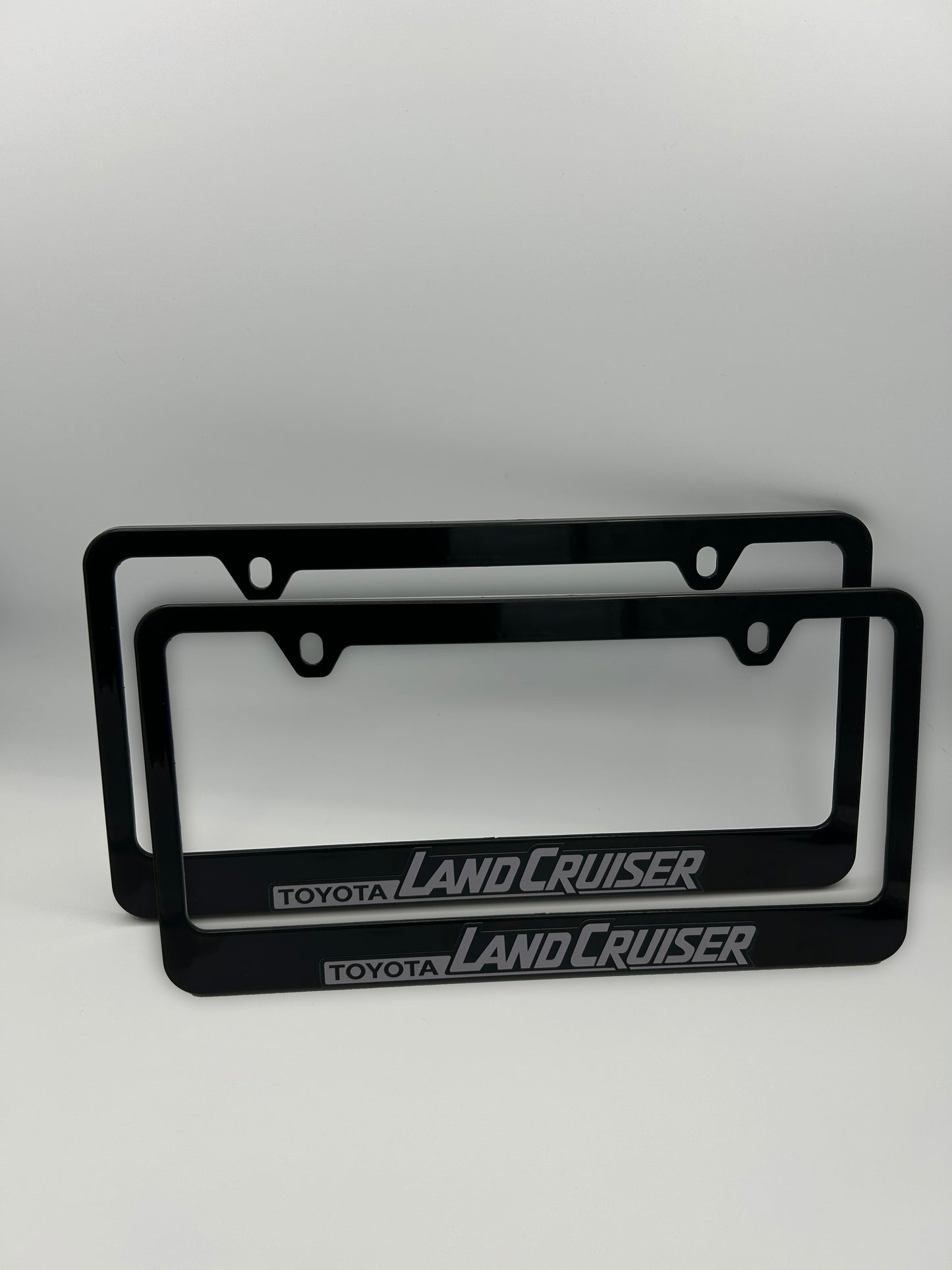 Toyota Land Cruiser License Plate Frame Set