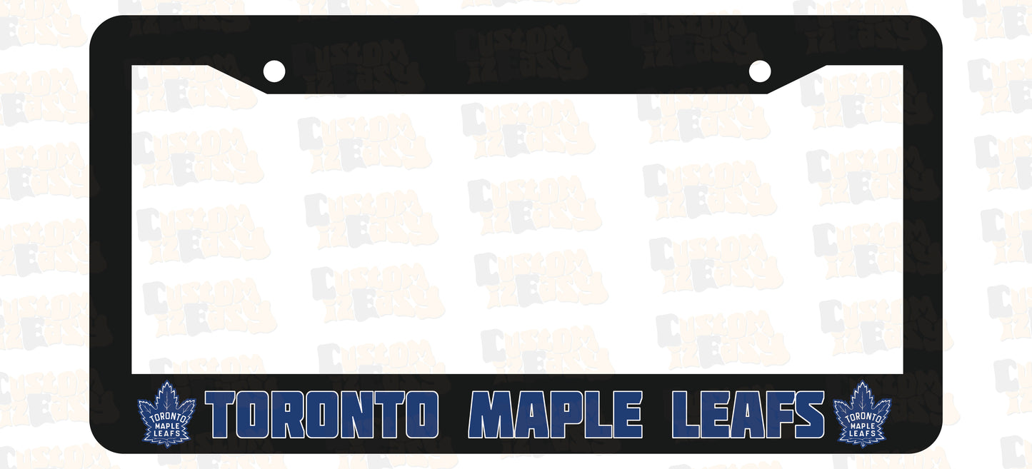 Toronto Maple Leafs License Plate Frame Set