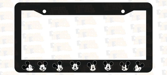 Mickey Mouse License Plate Frame Set