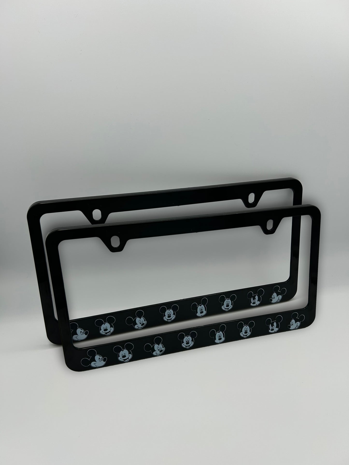 Mickey Mouse License Plate Frame Set