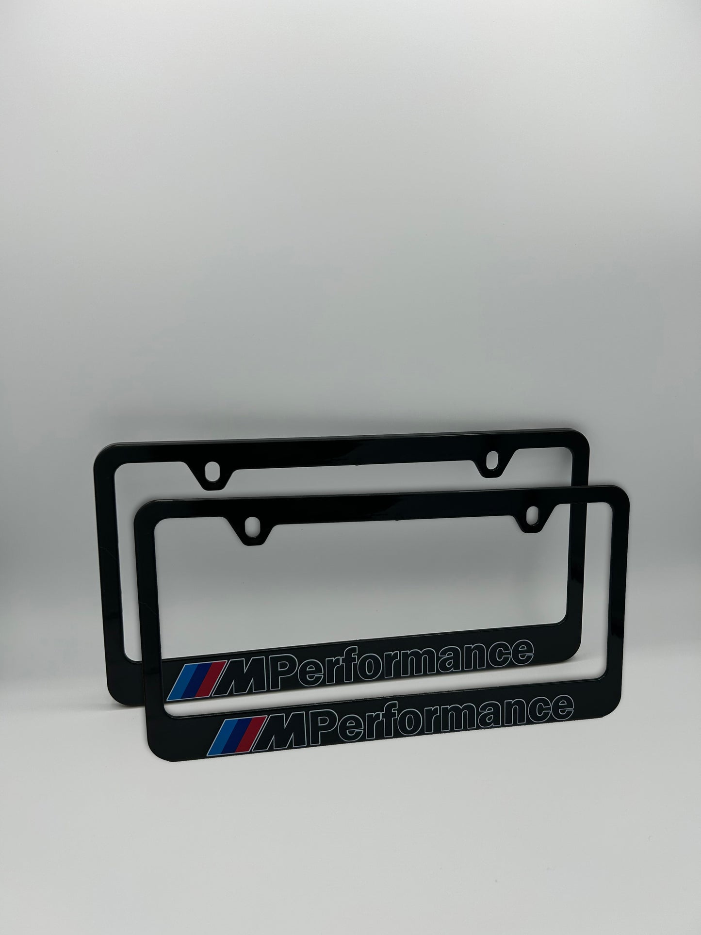 BMW M Performance License Plate Frame Set
