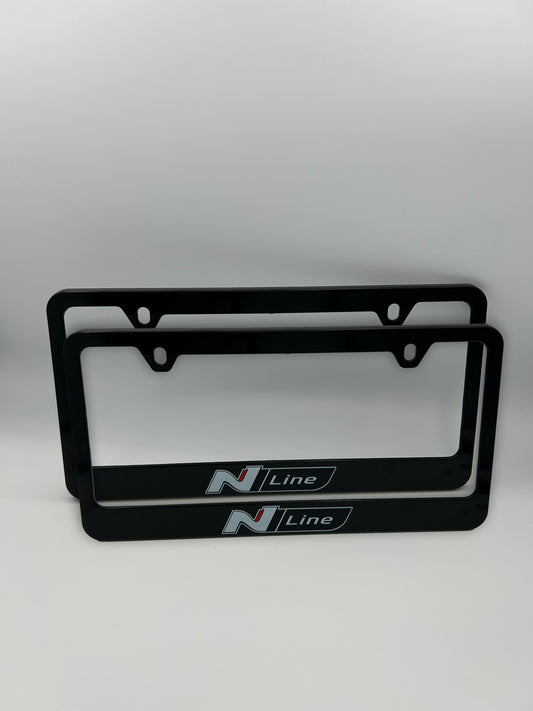 Hyundai N line License Plate Frame Set