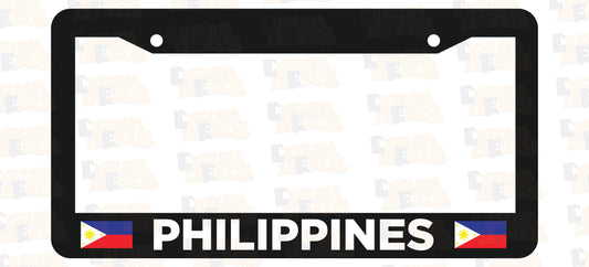 Philippines Flag License Plate Frame Set
